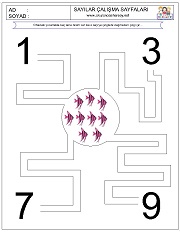 okul öncesi çizgi çalışma sayfaları